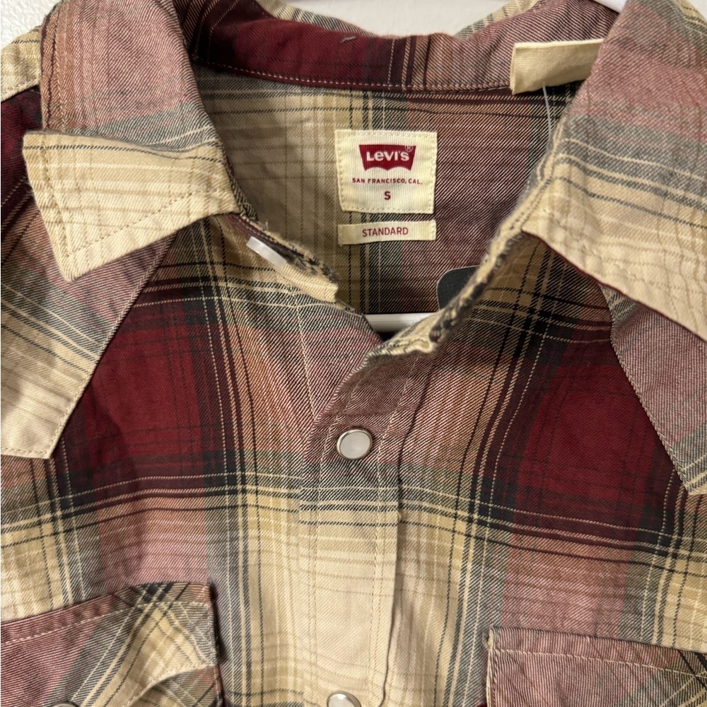 LEVI’s CLASSIC WESTERN STANDARD FIT SHIRT | NEW WITH TAGS - Picture 6 of 6